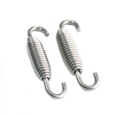 Motorcycle Exhaust Connect Springs Link Pipe Titanium Alloy Springs Hook