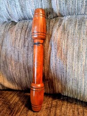 Vintage Big River Game Calls Long Honker Wooden Goose Flute