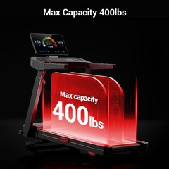 UMAY L10 Treadmill+20% Auto Incline,Extra-Wide Running Area,3.5HP Quiet Brushle