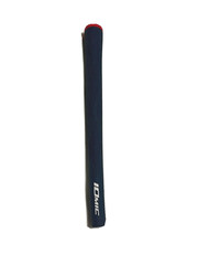 IOMIC Golf Club Grip Negative Ion Standard Size Dark Navy Blue with Red