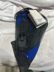 HEAD Energy Adult Training Swim Fins Blue/Black Snorkel Flippers Sz 3.5-12