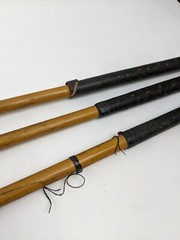 Vintage Antique Bristol Sam Parks Jr Golf Club Set Plastic Coated Steel Shafts