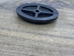 Rifle Shotgun Pistol Grip Cap (measurements in pics) (1.75 by 2.25 inches)