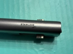 USED FACTORY BERETTA 92FS STAINLESS STEEL BARREL LUG PLASTIC GUIDE ROD INOX