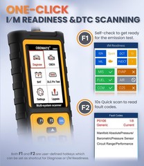 OBD2 Scanner with ABS SRS Transmission Reset Fault Codes