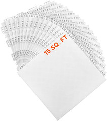Dryland Tiles for Hockey Floor Mat, 12 X 12 in 15 Pcs Interlocking Versatile Tra
