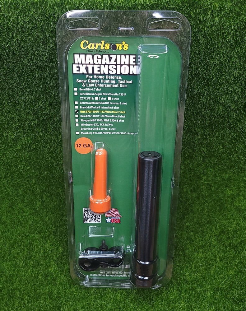 Carlson&rsquo;s Remington 870 1100 1187 12 Gauge 7 Shot Magazine Tube Extension #04506