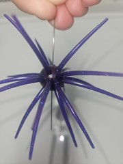 Spikey Sphere Coike Urchin Creature Bait Lure 19mm – Purple