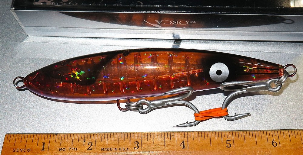 Shimano Squid TP-ORCA Topwater (OT145JESQ) Fish Lure 5.7 inch, 1.6 oz NEW
