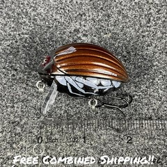 Salmo Bass Bug 5.5 Wake Bait Poland Crankbait 2 1/8&Prime; 15/16oz – (SELECT COLOR)