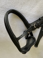 STUBBEN Lightly Used FULL Horse BLACK Padded Leather Freedom Ergonomic BRIDLE