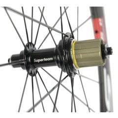 Superteam 700c Carbon Wheels V Brake 50mm Clincher Road Bike Wheelsset 23mm Wide