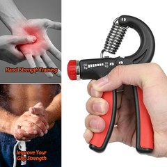 Ergonomic Hand Grip Strengthener – Adjustable Resistance, Compact Design