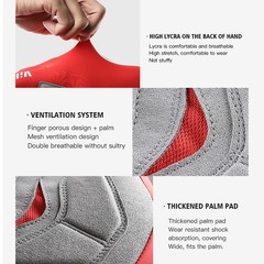 Full Finger Cycling Gloves Breathable Mountain Racing Bike Gloves for Men Women