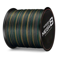 Dorisea 4/8 Strands 100M-2000M Camouflage Color PE Extreme Braided Fishing Line