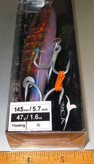 Shimano Squid TP-ORCA Topwater (OT145JESQ) Fish Lure 5.7 inch, 1.6 oz NEW