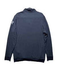 TravisMathew Quarter Zip Pullover Mens XL Black Excellent Performance Golf Layer