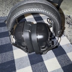 NOS HYSKORE Tactical Stereo Electronic Hearing Protection Shooting Over & Out
