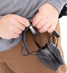 EarClip – Belt Clip for Hearing Protection – Shooters Ear Muffs