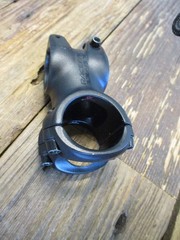 RaceFace stem, black, 50mm length, 6-degree rise, 35mm clamp