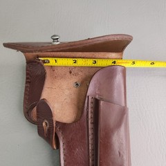 East Germany Leather Holster Police RH Mdl Marked for Makarov Pistol