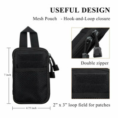 Universal Tactical Military Molle Cell Phone Holster Pouch Waist Pack Belt Bag