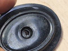 Factory OEM Remington Pistol Grip cap with screw can be used on restorations
