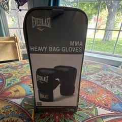 Everlast MMA Heavy Bag Bag Gloves Black L/XL Model/MPN 7502LXL