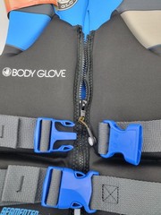 Body Glove PFD Life vest Youth Boy&rsquo;s 55-88 pounds, Blue Black Gray NEW