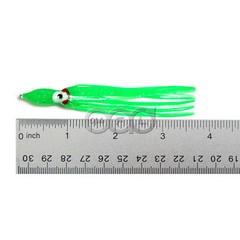 50pcs pack 3.5&Prime; 3 1/2&Prime; 9cm Squid Skirt Hoochies Rock Fish soft Lures Octopus New