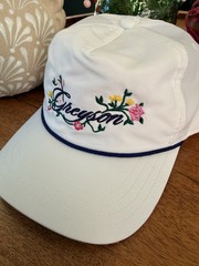 New Greyson Golf Floral Rope Hat Arctic $48