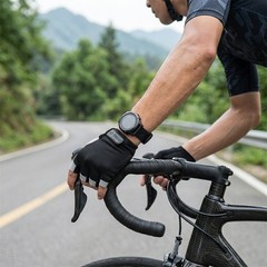 Unisex Half Finger Bike Gloves Breathable Non-Slip Summer Fitness Sports Gloves