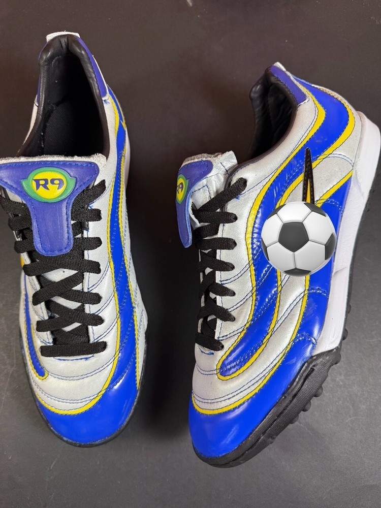 Generic Soccer Turf Mercurial Vapor 1998 R9 Nazario Sneakers HAND MADE