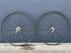 Matrix 700c Wheelset Sansin Hubs 6 Speed Freewheel 100/126 QR Rim Brake Clincher