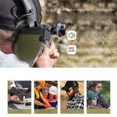 Walkers Razor Electronic Shooting Ear Muff Slim Shooting Anti-noise Earphone