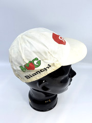 Vintage GB-MG Maglificio Technogym Cycling Cap 1994 Bianchi Italy Race Hat Rare