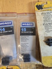 (1) weaver scope mount bases #12-46 (sold individually)