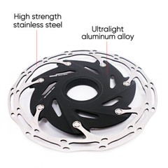 2PC SRAM Centerline XR Disc Brake Rotor 160mm Centerlock Red AXS CLX-R Road Bike