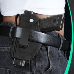 Concealed Gun Holster Tactical Carry Left/Right Hand Pistol Universal Mag Pouch