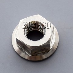 M7 x 1 Titanium Ti Hex Flange Nut /Aerospace Grade Bicycle Motorcycle Car Boat