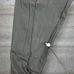 Vintage 90s Military Waders Mens L Green 100% Polyvinyl Chloride Waterproof