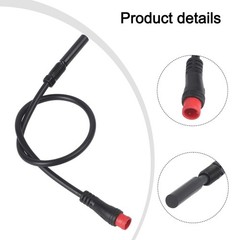 Ebike Induction Wire Brake Sensor Wire for 2 Or 3PIN 21cm Black Plastic+Steel