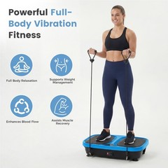 Gianna Vibration Plate Exercise Machine, Whole Body Fitness Platform for Home Gy