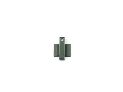 Novak Style White Black Green Dot Front Sight .180&Prime;H .125&Prime;W .330&Prime;x65° 1911 etc