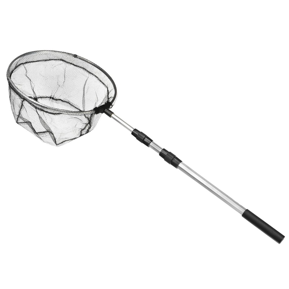 Floating Fishing Folding Round 4.9ft Telescopic Landing Pole Handle