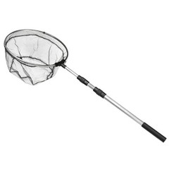Floating Fishing Folding Round 4.9ft Telescopic Landing Pole Handle