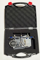 CCT Pistol 37mm Shooting Frame w/ISSF 30mm eyeshield & 37mm Iris BLUE