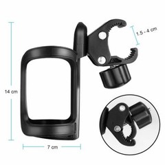 Bike Cup Holder Cycling Beverage Water Bottle Cage Mount Drink Bicycle Handlebar