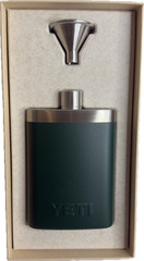 YETI GS9501-1 Flask & Funnel 7oz Black Forest Green (New in Box/Unused)