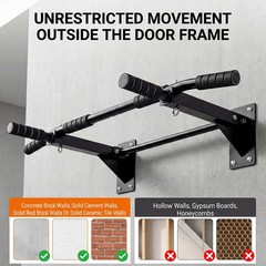 Pull up Bar Wall Mounted – Multifunctional Wall Mounted Pull up Bar for Home Gym